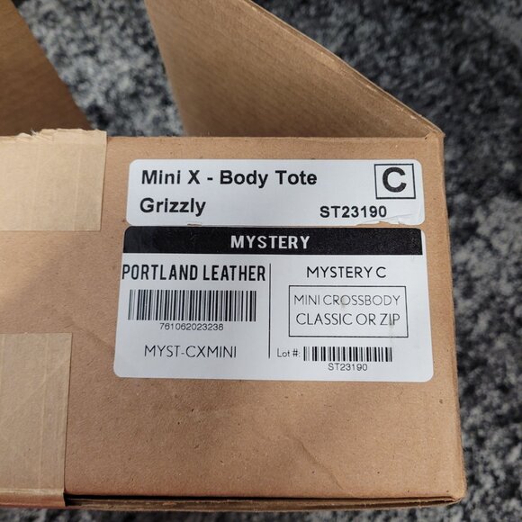 Portland Leather Mini Crossbody Tote in Grizzly (C-Sale) - Picture 5 of 5